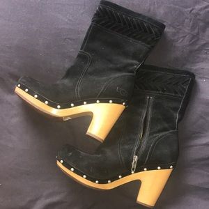Suede UGG Healed boot